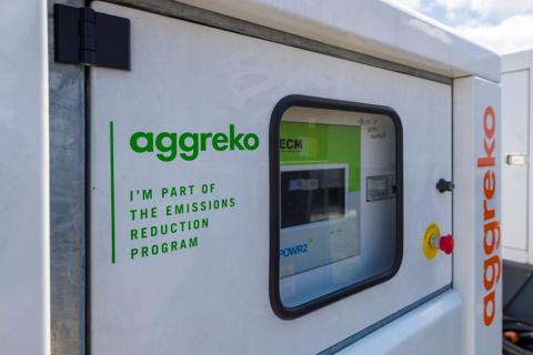 powering sustainable events at the sail GP British Grand Prix in Plymouth UK., 2021