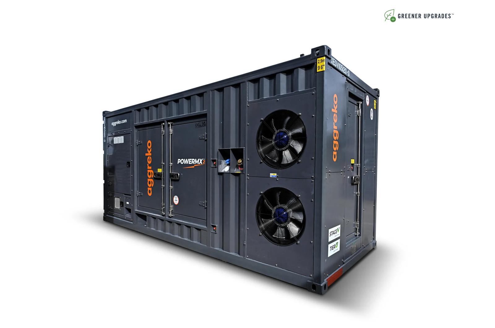 PowerMX2 1250 kVA Stage V generator