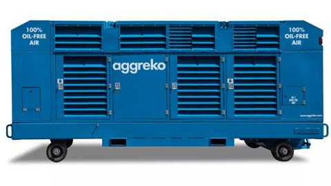 Oil Free Air Diesel Compressor 1500-1600 cfm