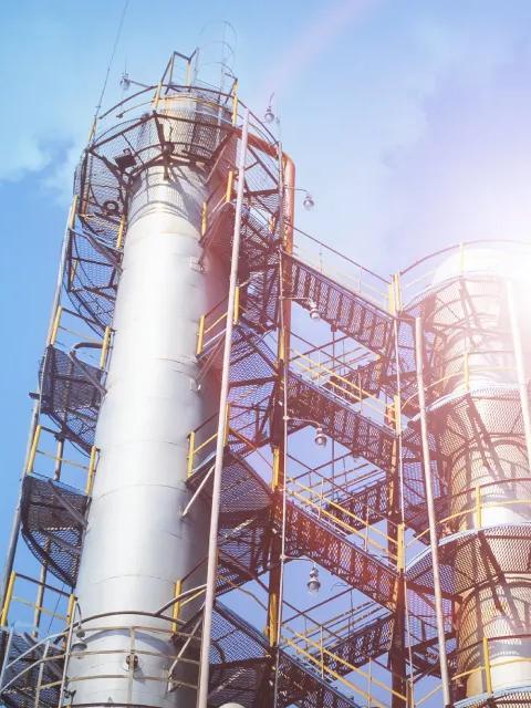 services de performance par distillation sous vide VDU