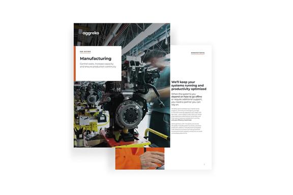 MFG Brochure banner image for