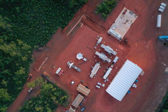Aggreko powers construction of Arnhem Space Centre in a remote area of NT, Australia.