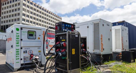 Aggreko BESS equipment