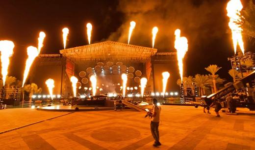 Image from Kiss Concert 2021, Dubai