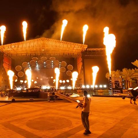 Image from Kiss Concert 2021, Dubai