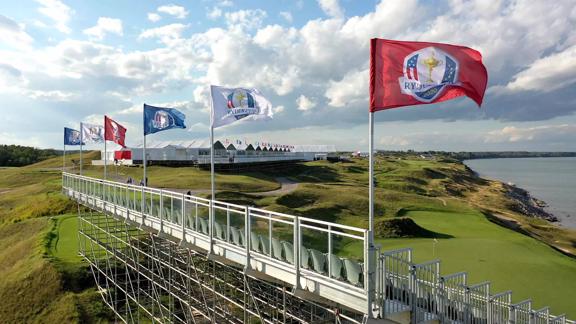 lighting up the ryder cup