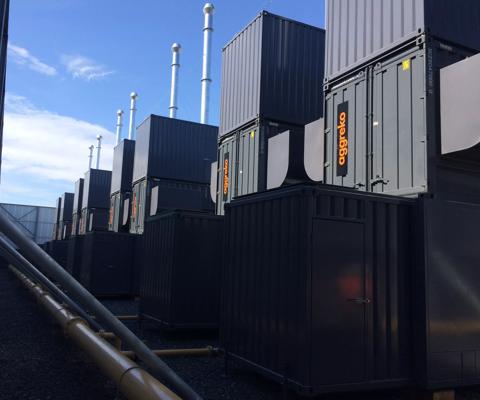 Data centre customer site - gas generators, Ireland