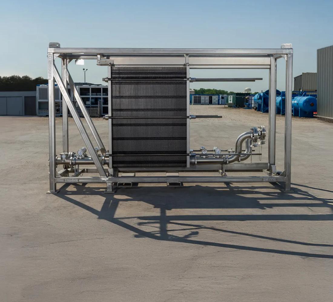 rental industrial food grade heat exchangers