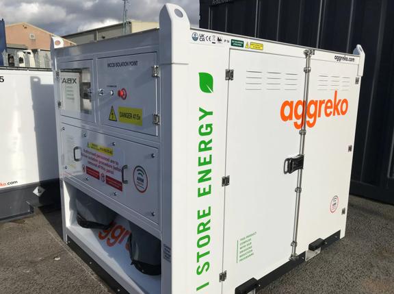 A 150 kVA battery energy storage called BESS