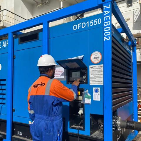 OFAs in action at a customer site in KSA.