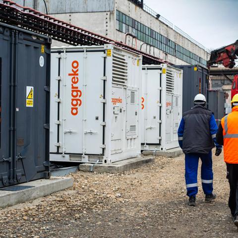 Photos of our boxes in action and our projects organised by sector