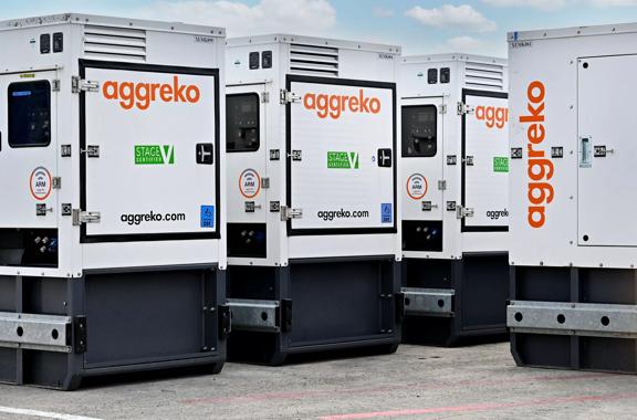 Stage V generators at Swindon depot