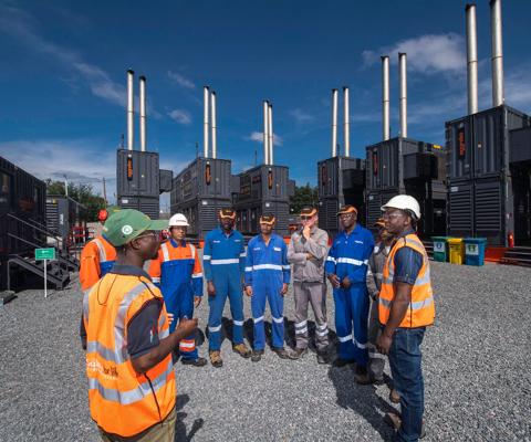 Aggreko - Ambohimanambola HFO Site Antananarivo Madagascar