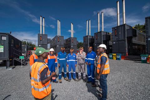 Aggreko - Ambohimanambola HFO Site Antananarivo Madagascar