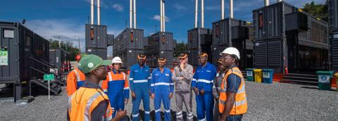 Aggreko - Ambohimanambola HFO Site Antananarivo Madagascar