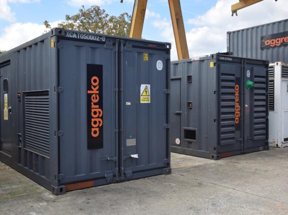 powering a massive hydro dam construction
