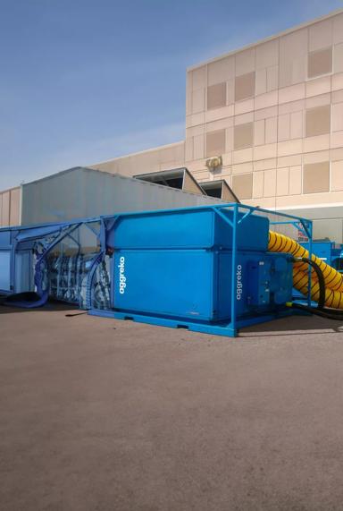 Cooling rental equipment