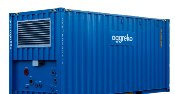 Aggreko Dampfgenerator