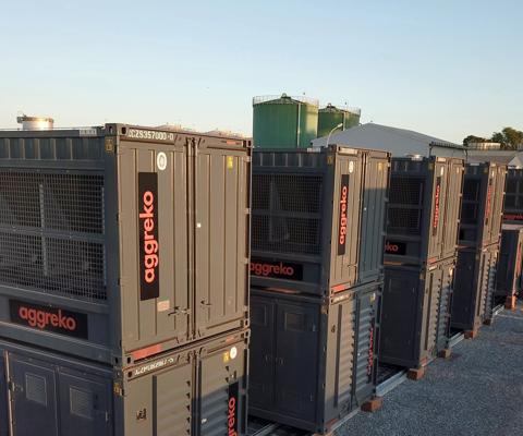 Edlux X - 56 MW Natural Gas plant. 138 kV, 60 Hz. Cuiabá, Brazil.