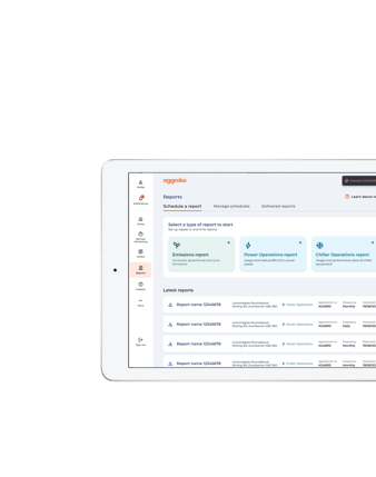 Aggreko Connect Ipad mockup