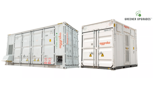 Aggreko 1 MW/1.2 MWh UL Battery Energy Storage System