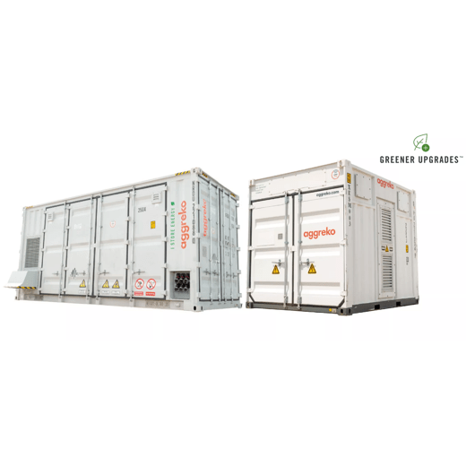 Aggreko 1 MW/1.2 MWh UL Battery Energy Storage System