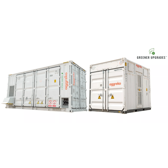 Aggreko 1 MW/1.2 MWh UL Battery Energy Storage System