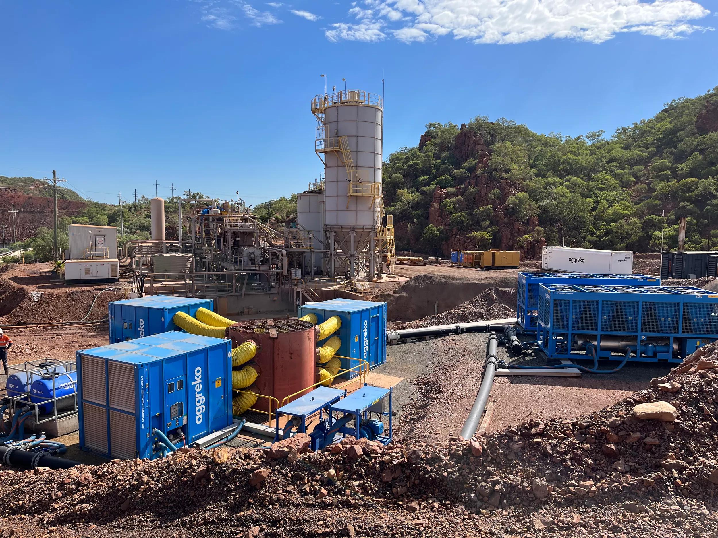 Mine cooling solutions in Queensland, Australia. Capricorn Copper. 