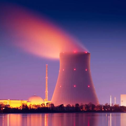 Power and temperature control for nuclear plants