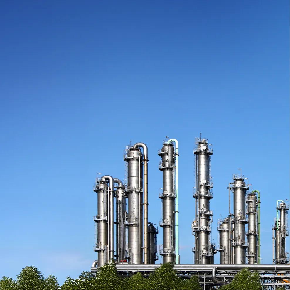 Distillation column cooling