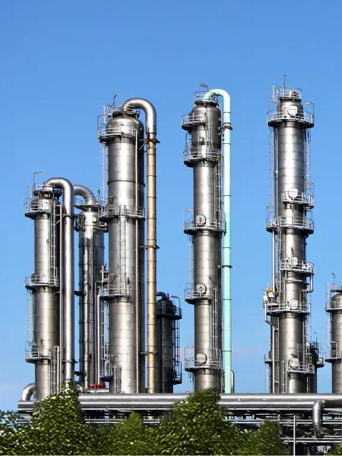 refroidissement de la colonne de distillation