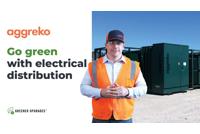 Thumbnail of the Go green with Aggreko's electrical distribtuion video