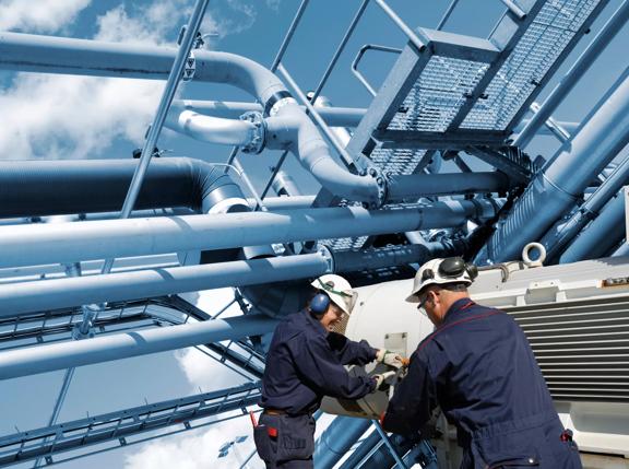 on site cooling solutions for oil and gas pipelines