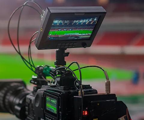 Mobile hero for Broadcast Events Landing page