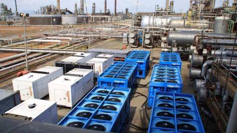 Cooling Towers with Generators