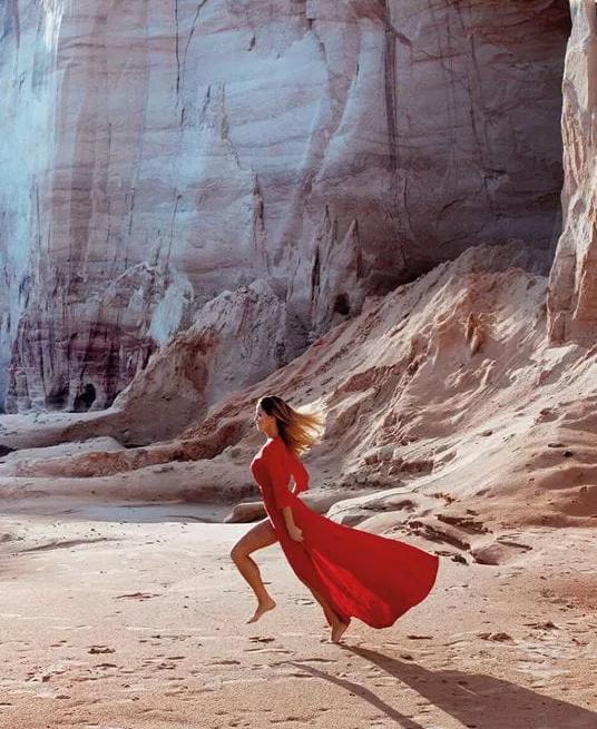 keeping a high end fashion show cool in desert