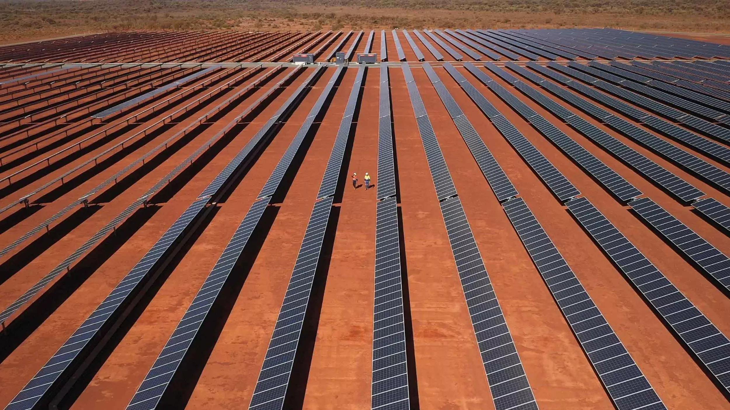 renewable microgrids powers remote gold mine