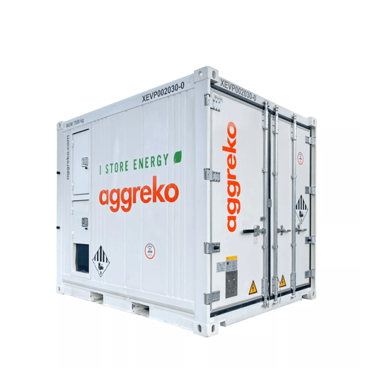 300 kVA batterienergilagring