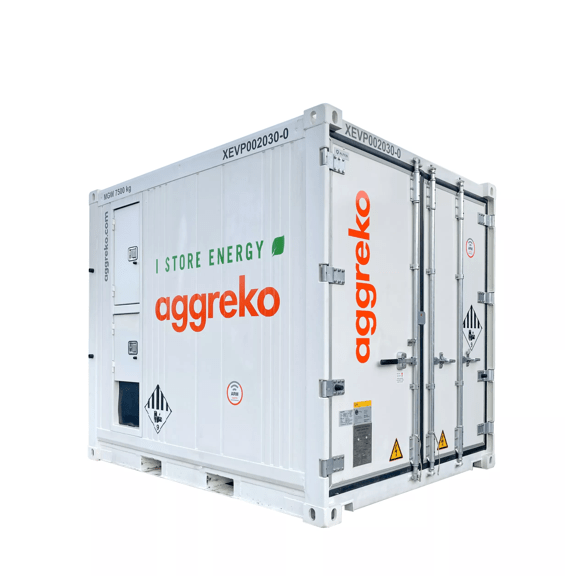 300 kVA batterilagring