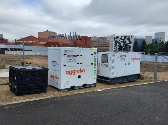 90 kVA battery and 125kVA generator 