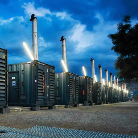 Rental power plants