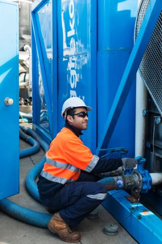 Aggreko depot - Melbourne - TC