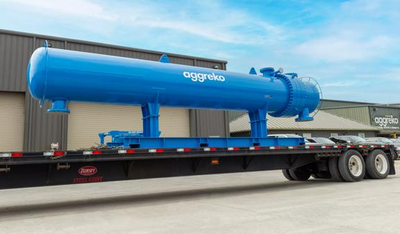 Aggreko launches industry s largest heat exchanger and exclusive hastelloy c crossflow exchanger