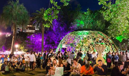 Sydney night market outdoor event