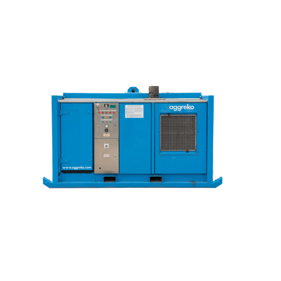 125 kW IDF heater front