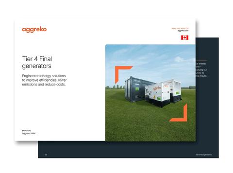 Tier 4F brochure cover Canada