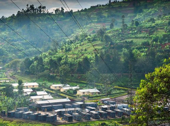 rwanda landscape power station