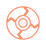 Icon of a circular, looping arrow