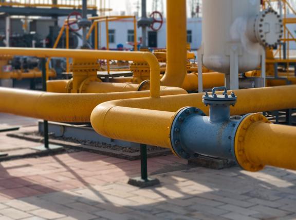 Pipeline and valve of chemical plant