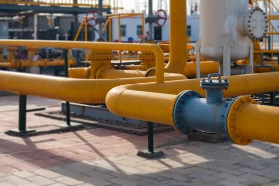Pipeline and valve of chemical plant